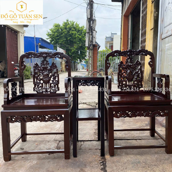 báo giá bộ bàn bách gỗ gụ