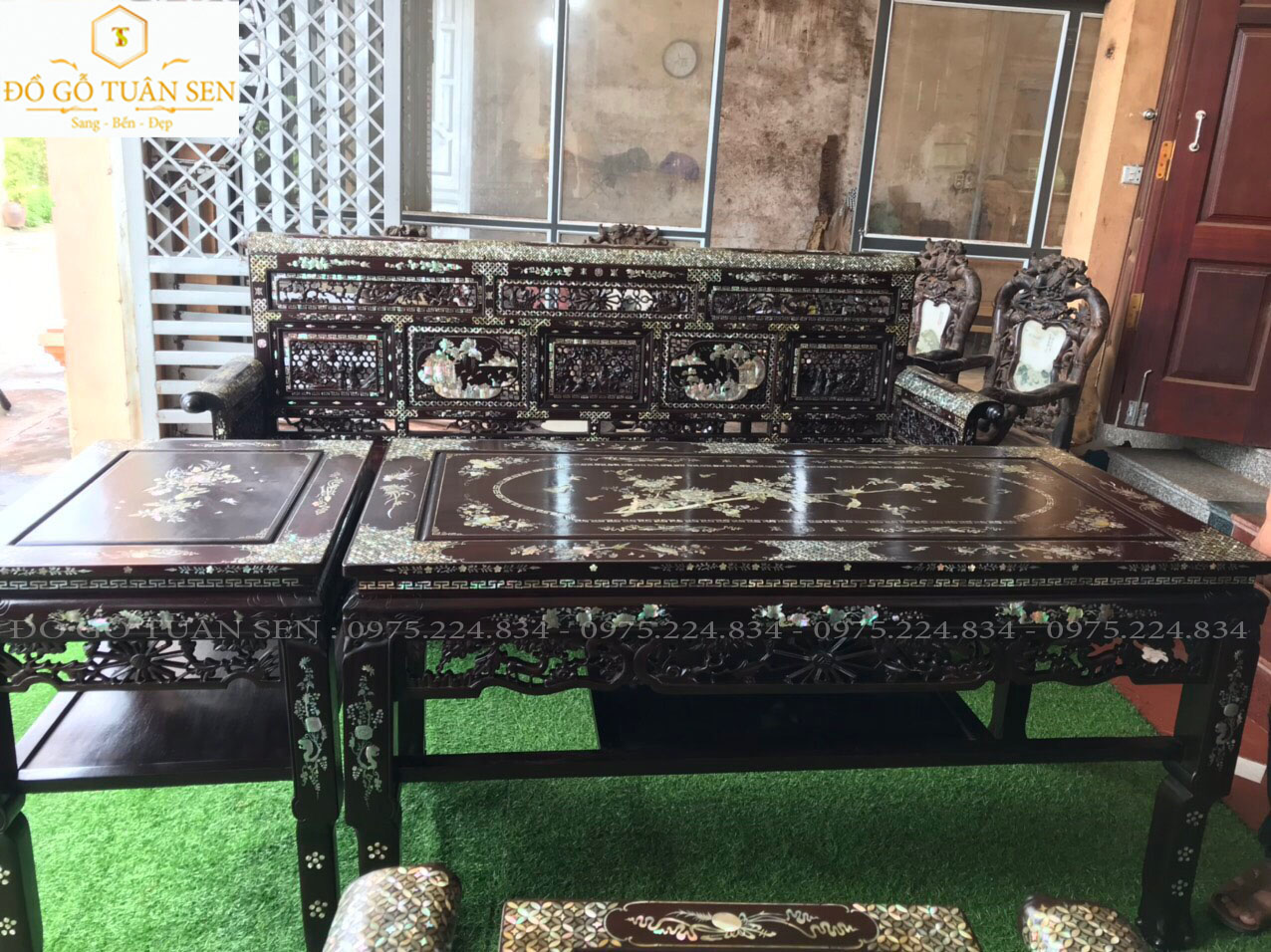 giới thiệu bộ trường huế khảm ốc đẹp 