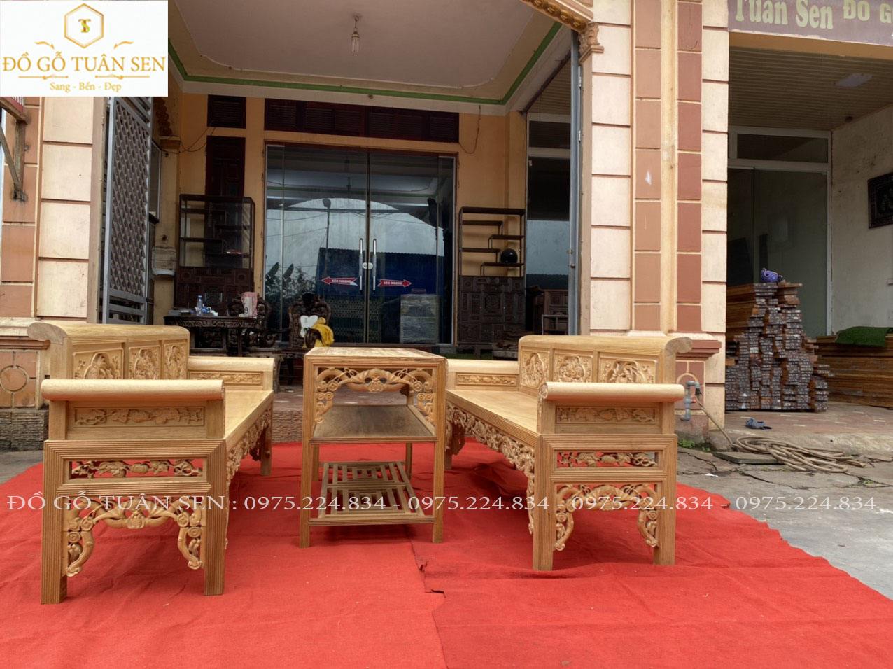 Trường kỷ sen vịt 