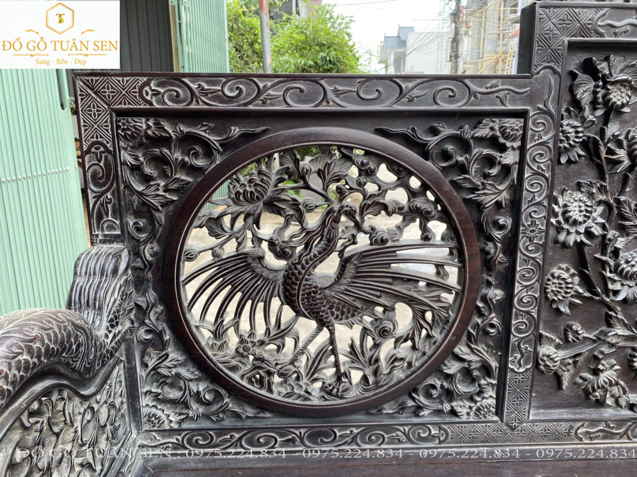 Hình ảnh Bộ bàn ghế trường kỷ huế dáng đẹp nhất hiện nay 