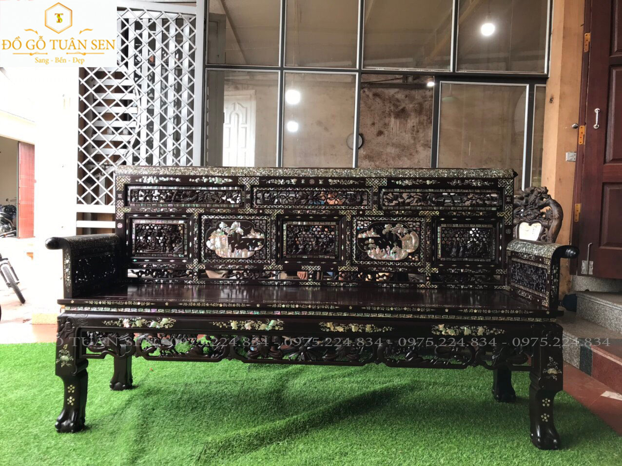 hình ảnh bộ trương huế khảm ốc đẹp