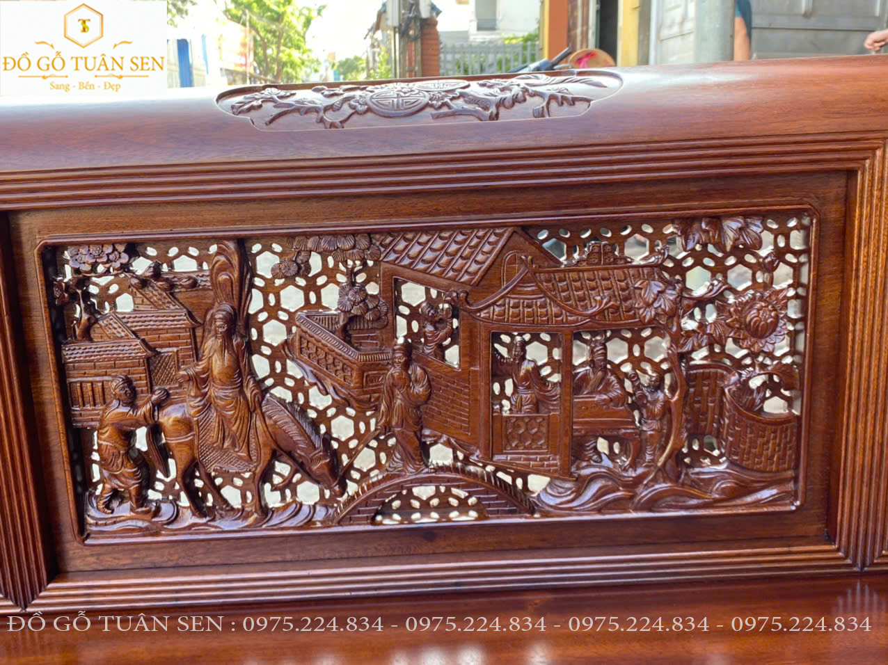 Hình ảnh chi tiết bộ trường kỷ mẫu mới nhất 2025