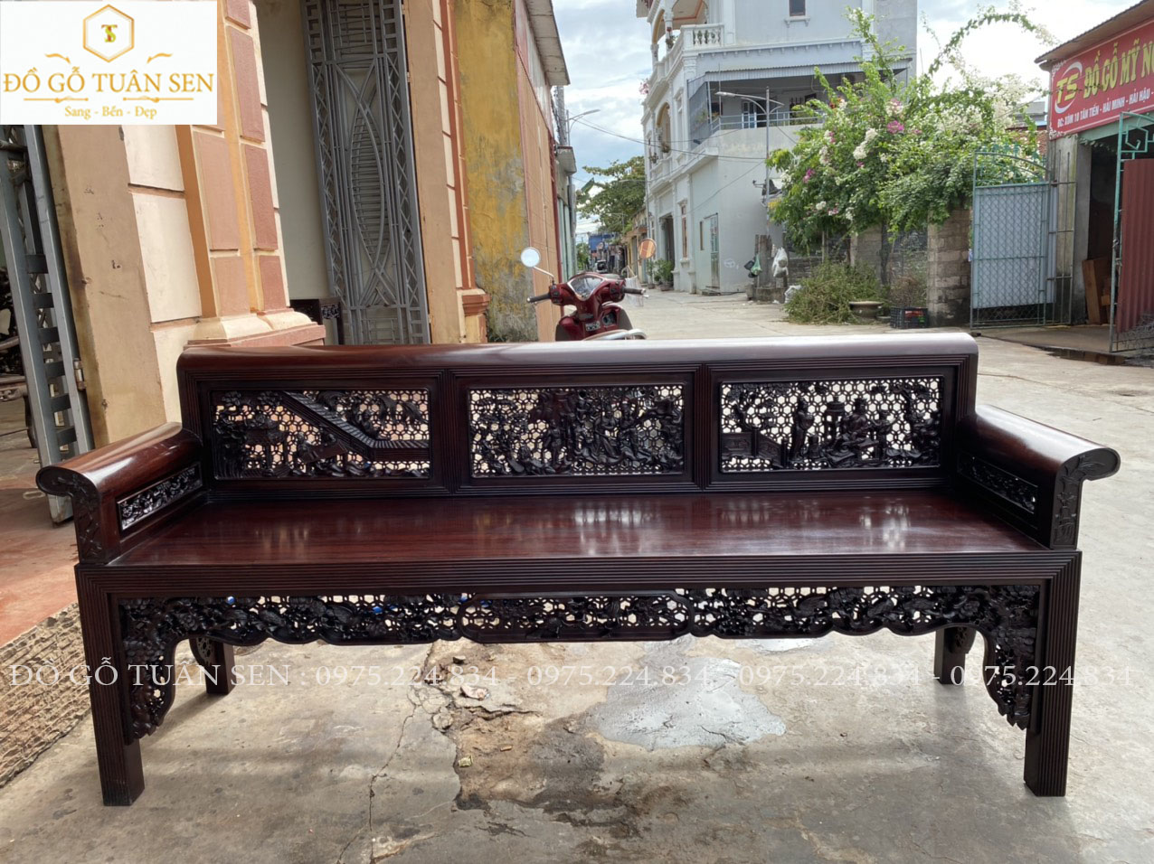 Hình ảnh chi tiết Top 99 bộ trường kỷ đẹp ,giá rẻ,mới nhất hiện nay 