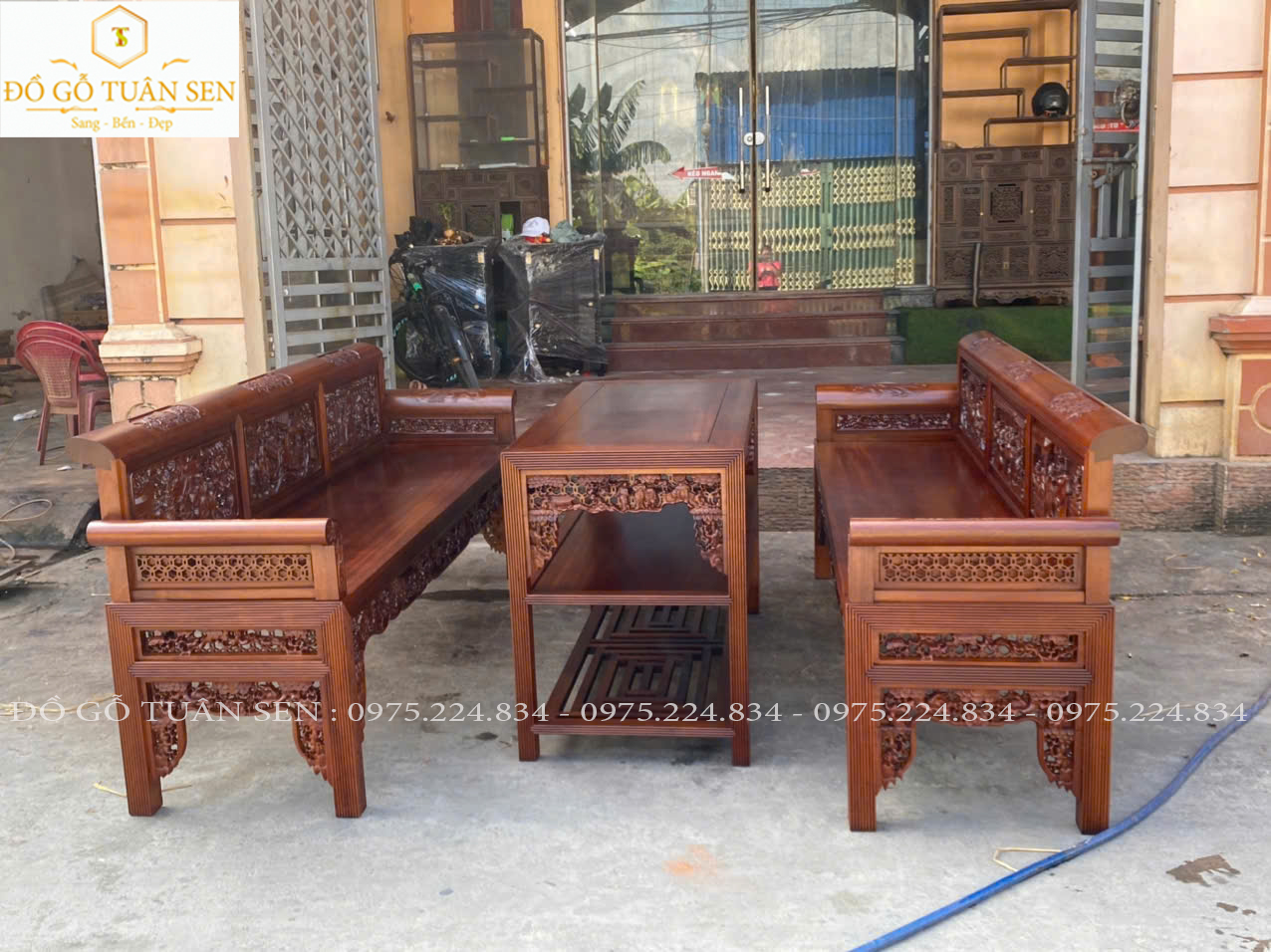 Kích thước bộ trường kỷ mẫu mới nhất 2025