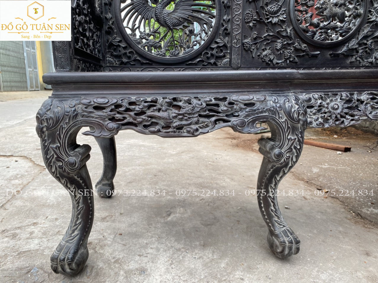 Mua Bộ bàn ghế trường kỷ huế dáng đẹp nhất hiện nay của đồ gỗ Tuân Sen 