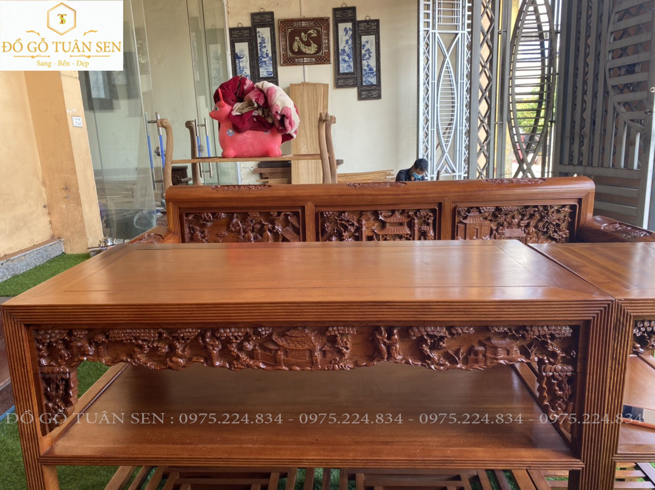 Mua trường kỷ đục tích tam quốc của đồ gỗ tuân sen 