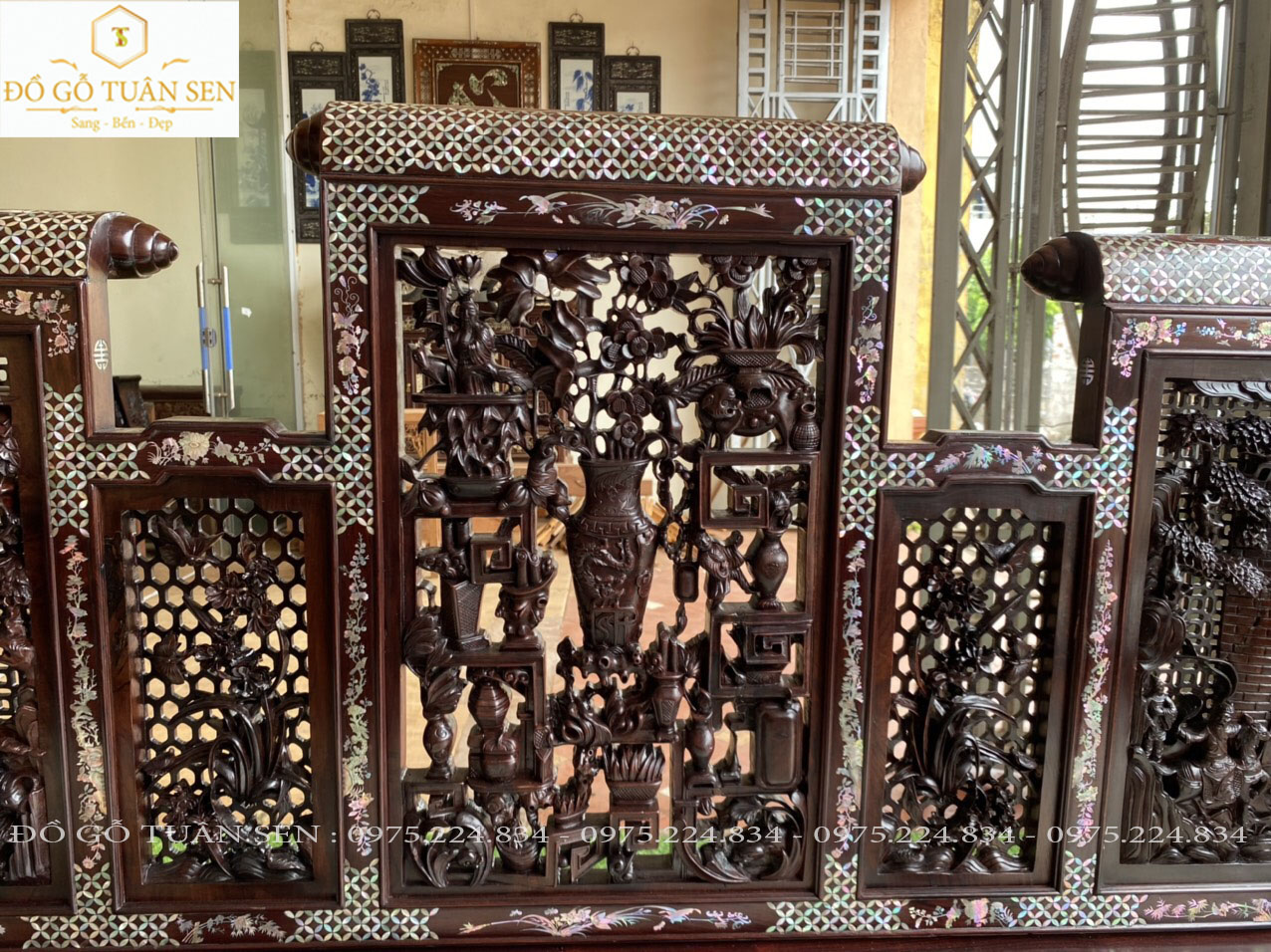 Thông tin chi tiết về bộ trường gỗ cẩm lai 