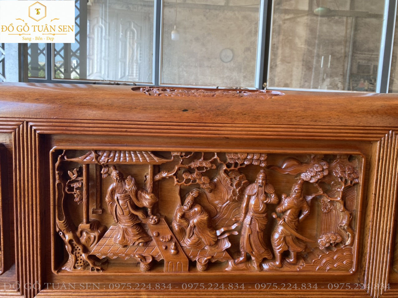 Thông tin chi tiết về bộ trường kỷ đục tích tam quốc 